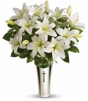 Teleflora's Sacred Cross Bouquet